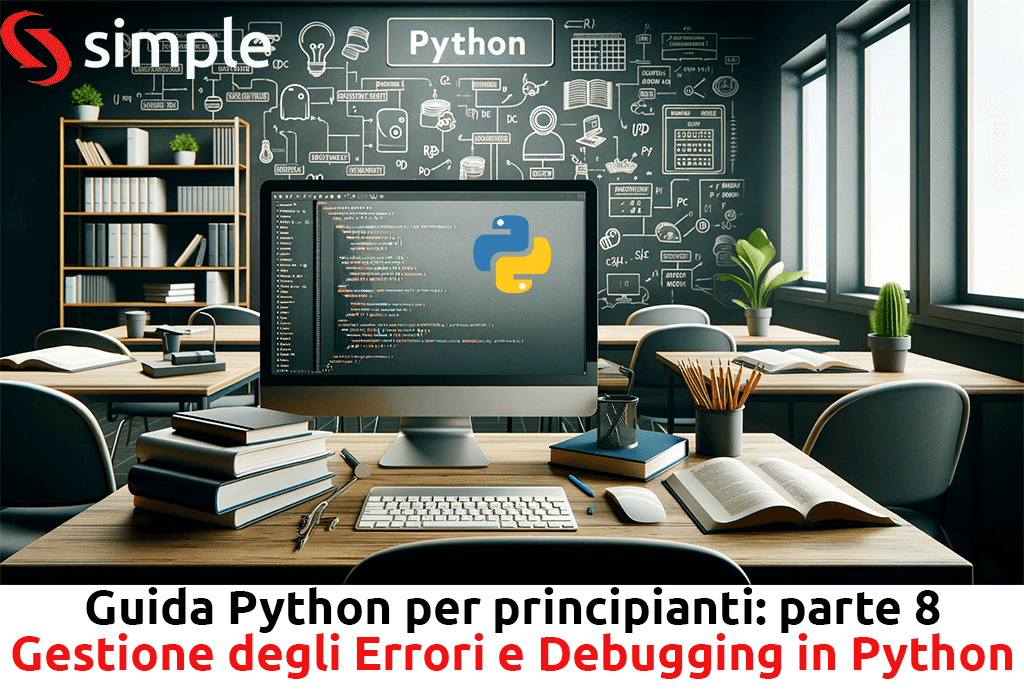 Scopri di più sull'articolo Gestione degli Errori e Debugging Python: Guida Python per principianti – parte 8