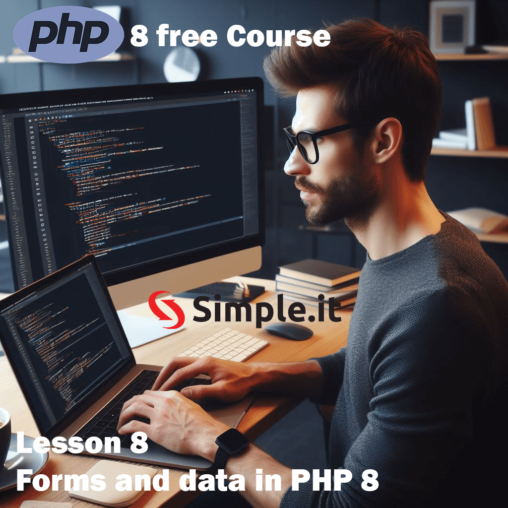Forms and data in PHP 8